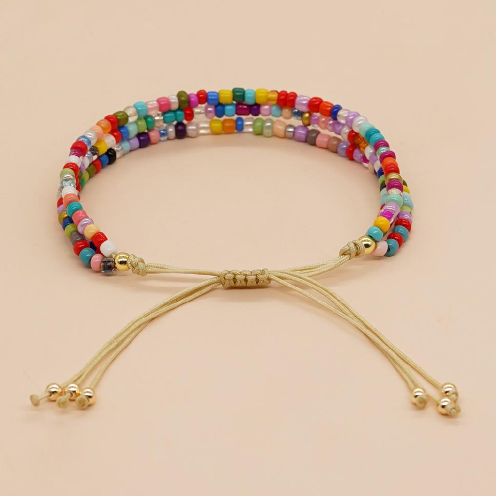 Set Di 16 Braccialetti Dell'Amicizia Bohémien – Fatti A Mano Con Perline, Regolabili E Colorati – Regalo Per Donne E Ragazze