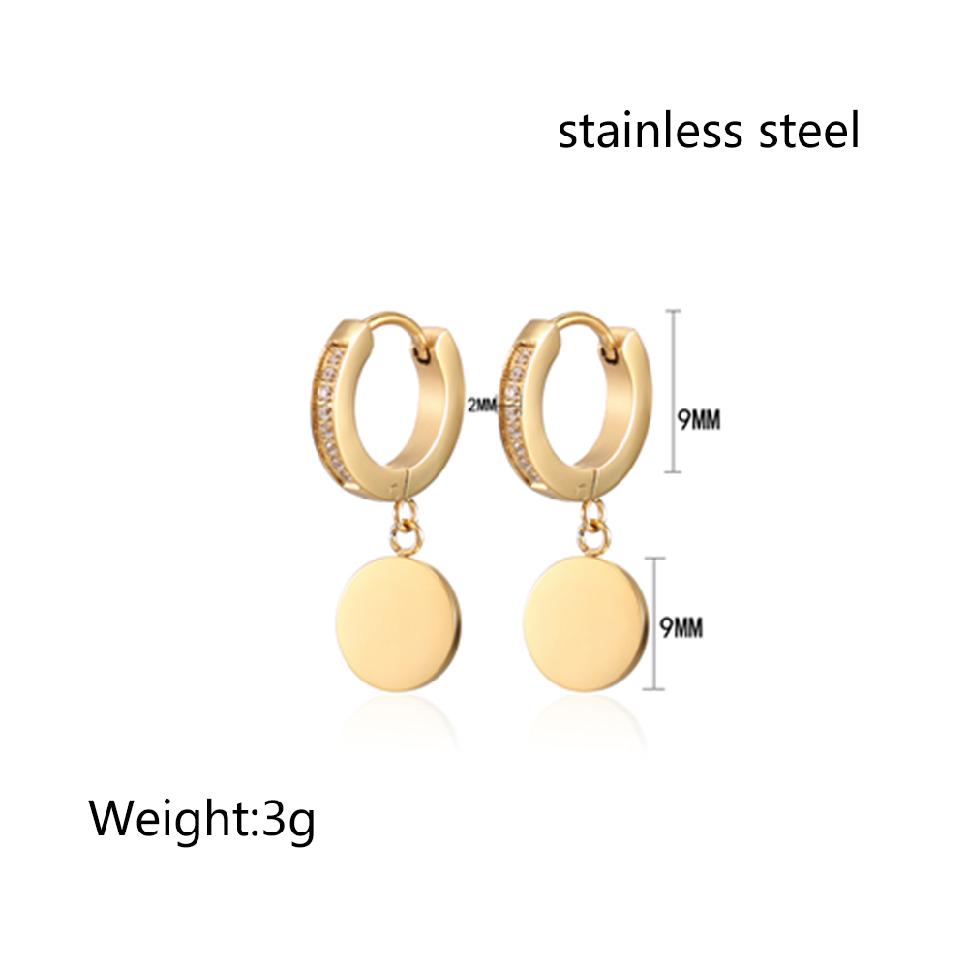 Orecchini A Cerchio In Acciaio Inossidabile 316L – 25 Mm – Maglia Intrecciata – Ipoallergenici – Confezione Regalo
