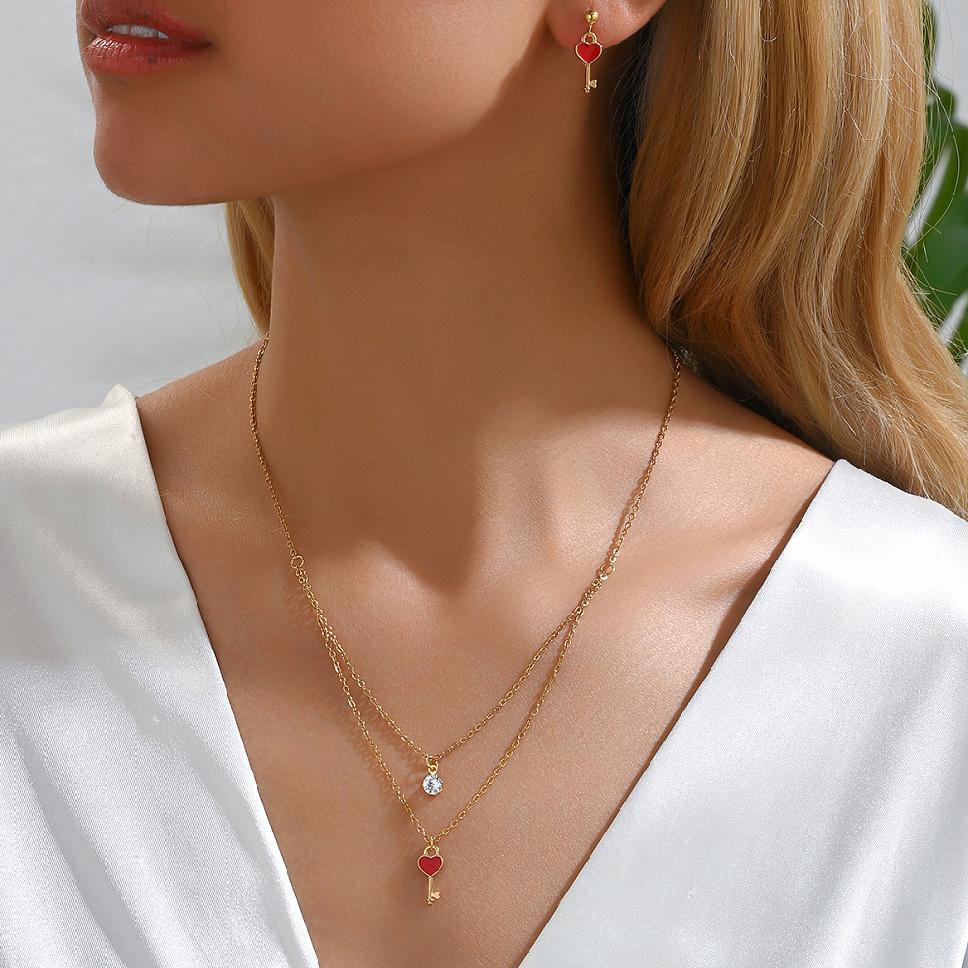 Collana Uomo Donna Con Ciondolo Chiave Vichinga – Acciaio Inox 316 Color Oro E Argento, Gioiello Personalità